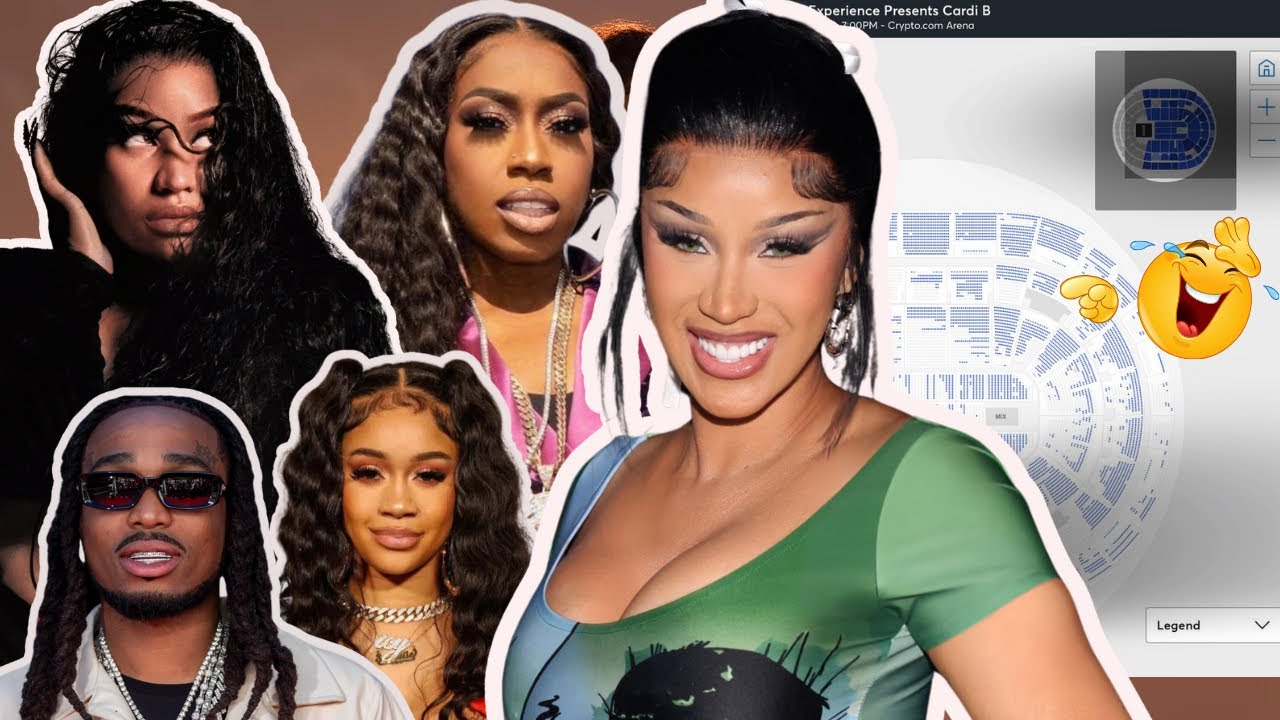 Cardi B & Missy Elliott BAD TICKET SALES, Saweetie Defends Chris Brown