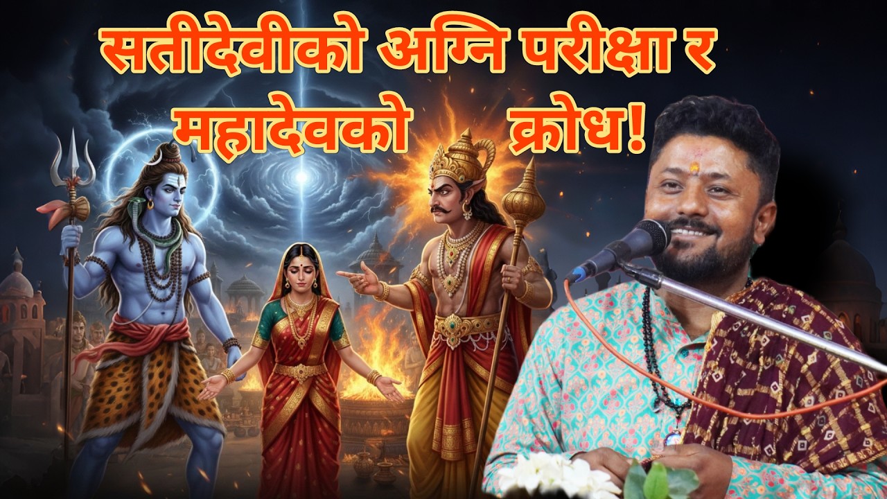 श्रीमद्भागवत कथा: सतीदेवीको अग्नि परीक्षा र महादेवको क्रोध!
