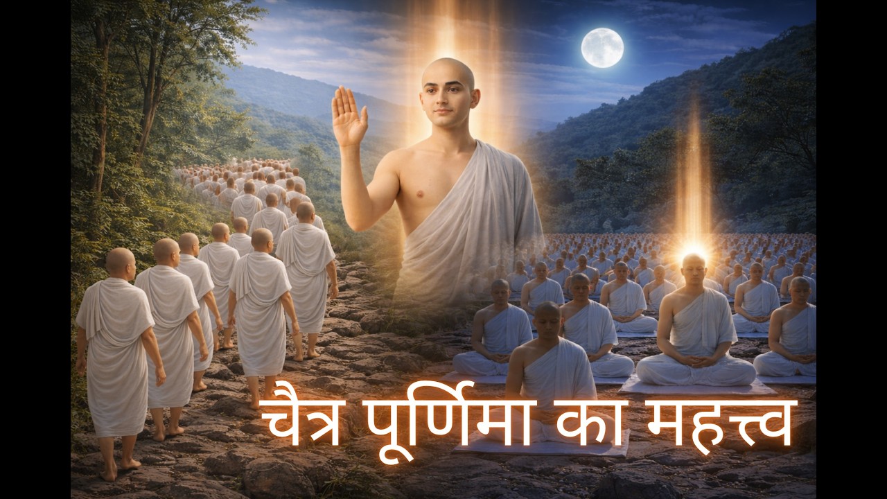 चैत्र पूर्णिमा का महत्त्व | hindi  |  #JainStory #pundarik #Rishabh #Jain #Moksha #Shatrunjay