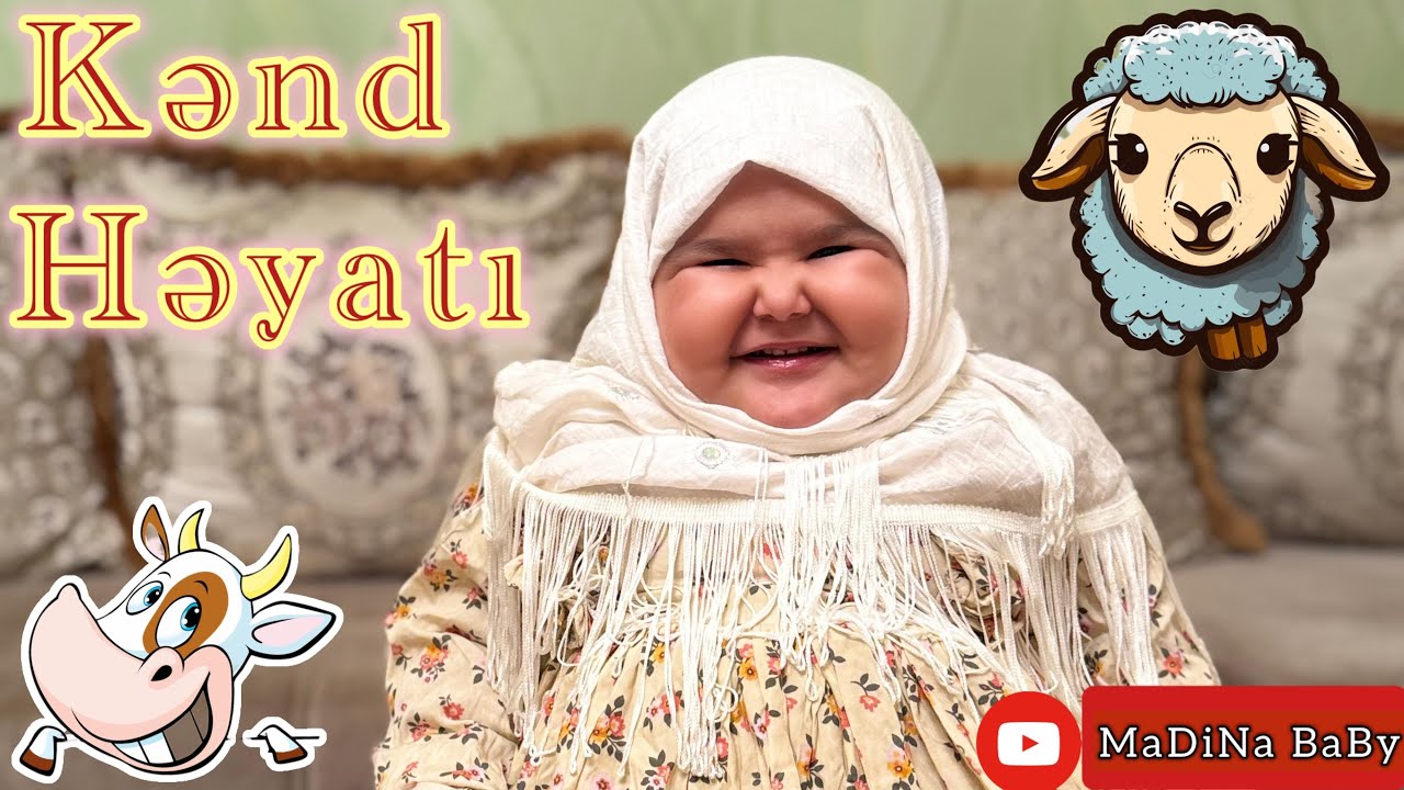 MADİNA Nene Fermada, Grandma on the Farm, Бабушка на ферме
