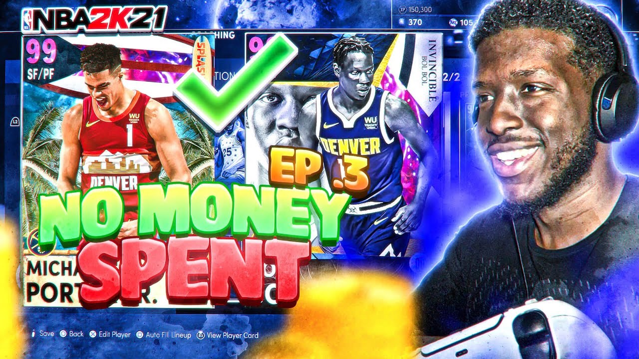 GUARANTEED DARK MATTER CODES & 3 *FREE* INVINCIBLES! NO MONEY SPENT SERIES #3 - NBA 2K21 MyTEAM
