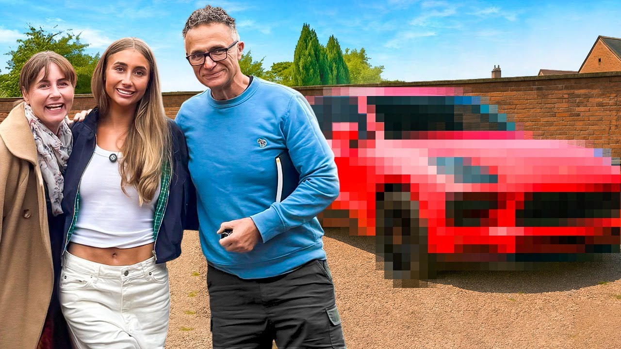 Удивляю родителей машиной их мечты!