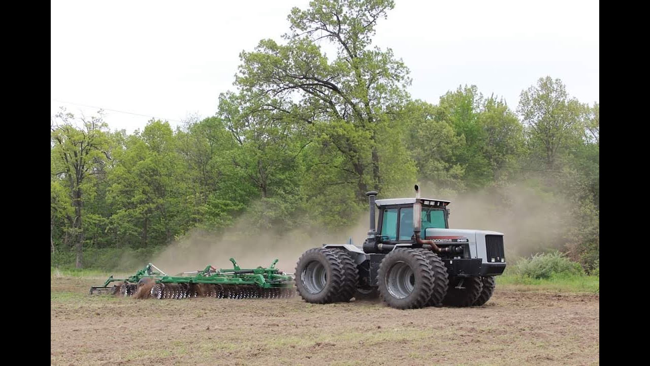 Agcostar 8425 with Great Plains turbo till working on spring tillage