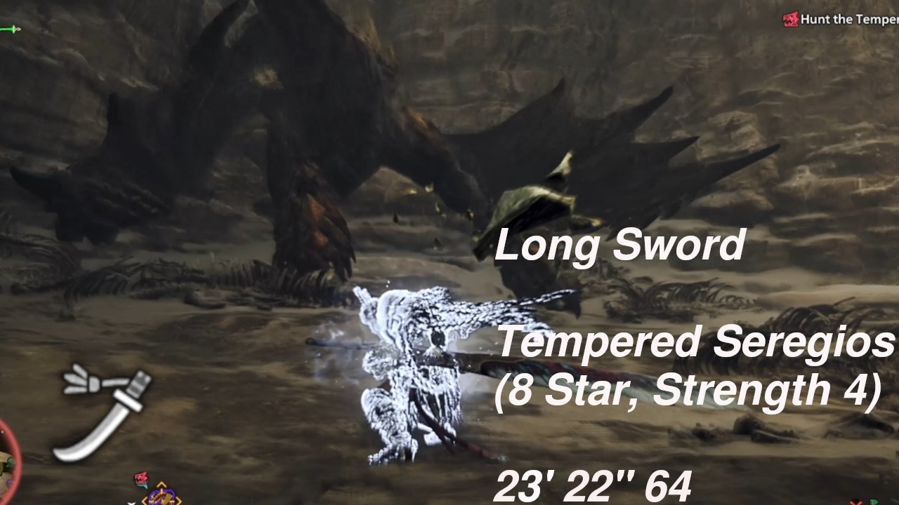 Long Sword | 8*4 Tempered Seregios | 23' 22