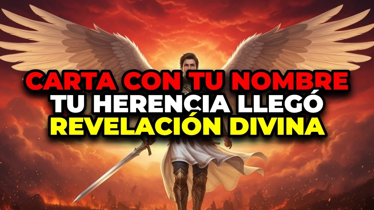 🔴 EL ARCÁNGEL MIGUEL TE ENVÍA ESTA CARTA SECRETA: TU HERENCIA DIVINA LLEGÓ HOY CON TU NOMBRE