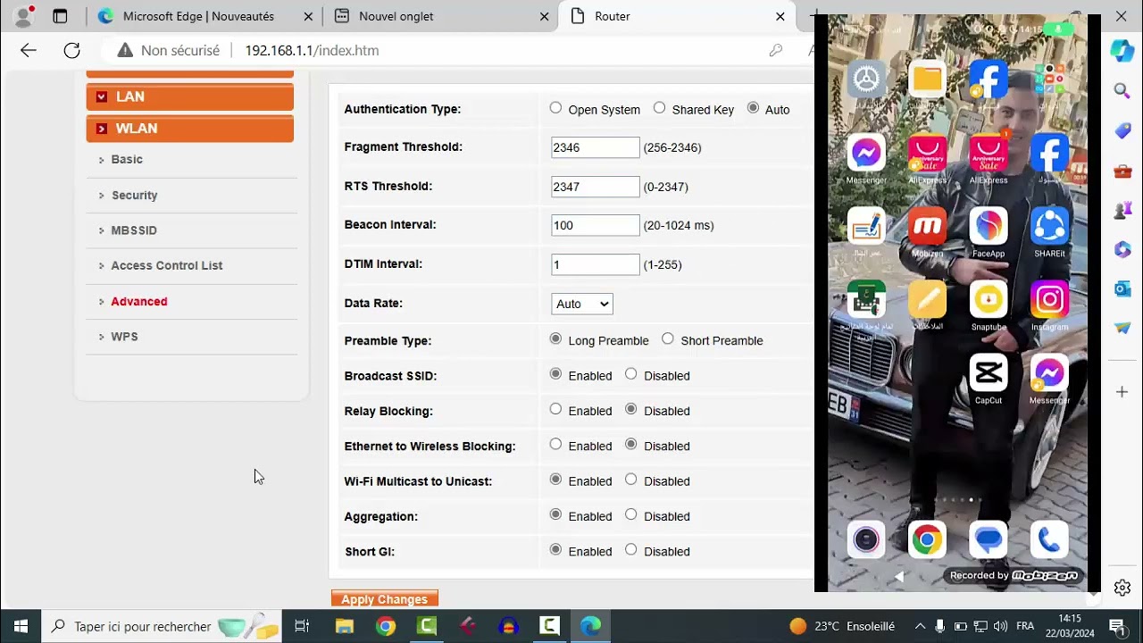 كيفية اخفائ شبكة ويفي tenda  How to hide tenda wifi network