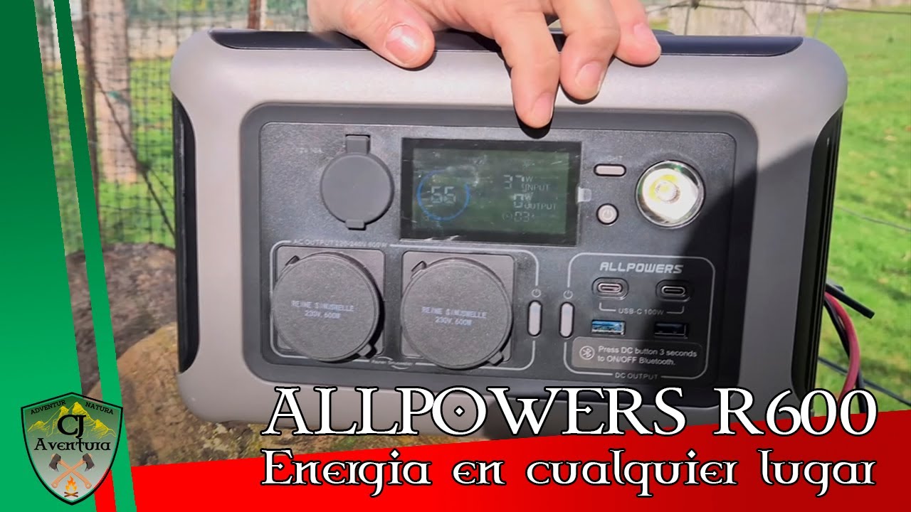 Ante un apagón esta es la mejor solución ✔️ALLPOWERS R600✔️ Para EMERGENCIAS 💥