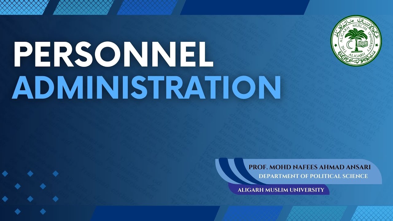 Personnel Administration in India
