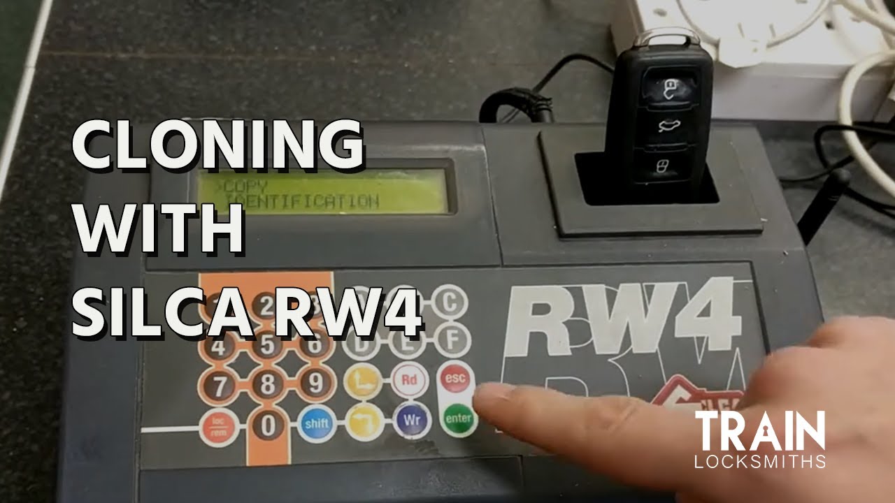 КЛОНИРОВАНИЕ АВТОМОБИЛЬНОГО КЛЮЧА С ПОМОЩЬЮ SILCA RW4 | ПОШАГОВОЕ РУКОВОДСТВО