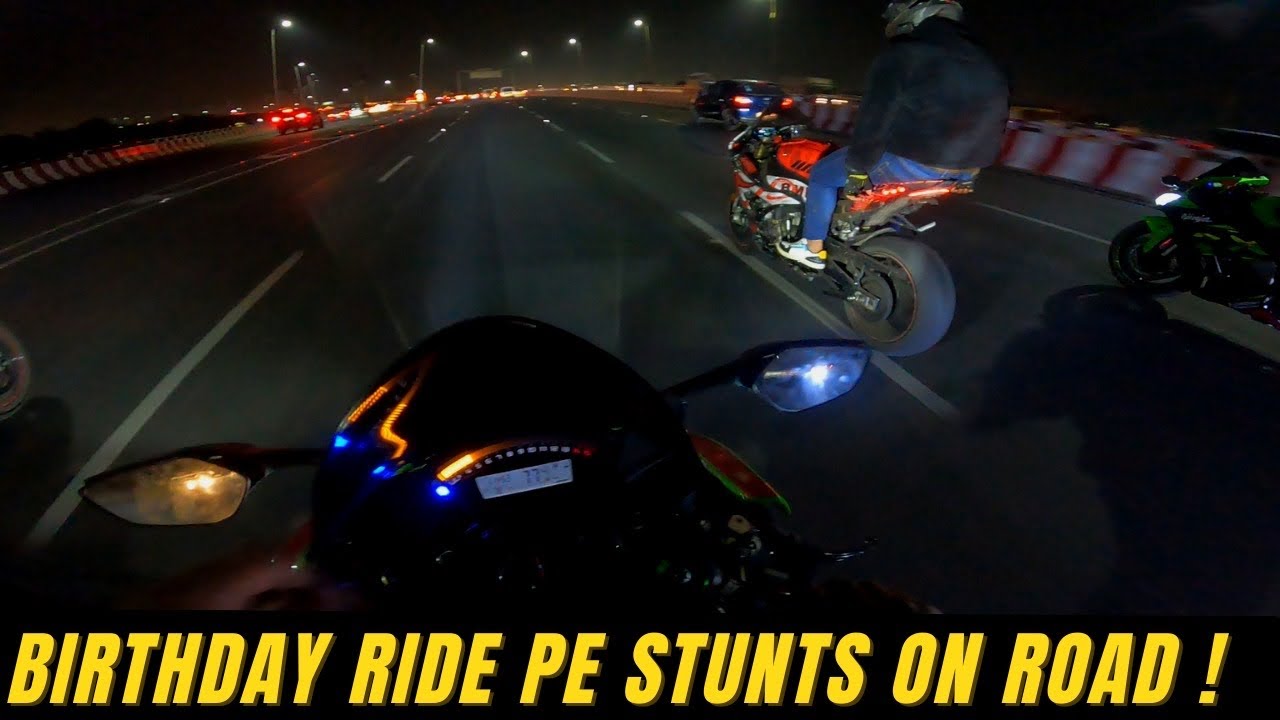 Night ride pe superbikes gone crazy 🔥 😎