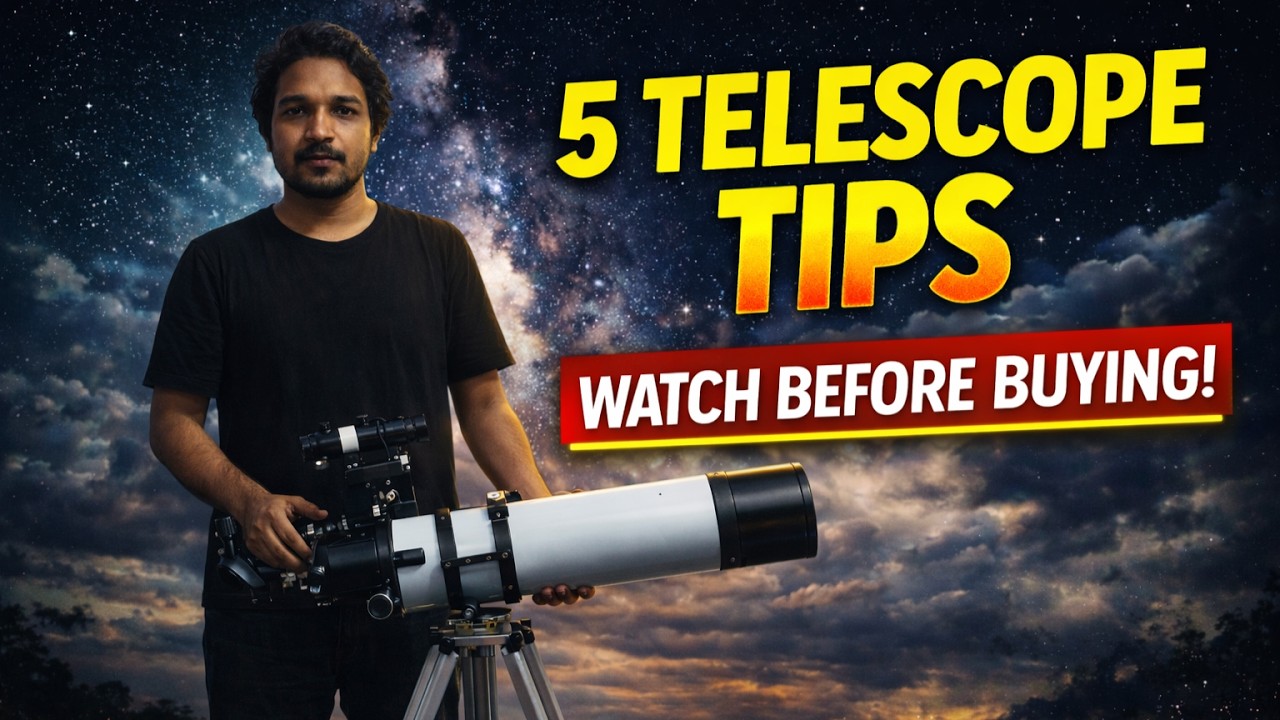 5 Things to Know Before Buying a Telescope | Beginner Telescope Guide 2026 #telescopes #stargazing