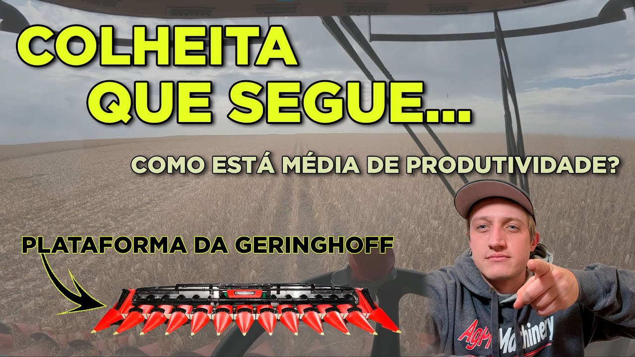 UMA DAS MELHORES PLATAFORMAS DO MERCADO - COLHEITA DE MILHO - GERINGHOFF EP-123