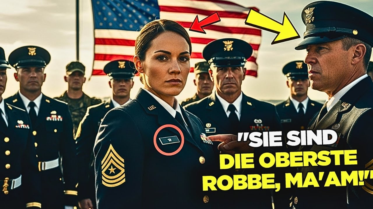 Sie Wurde Bei Der SEAL Zeremonie Komisch Angeguckt, bis ein Feldwebel Ihren Rang nannte