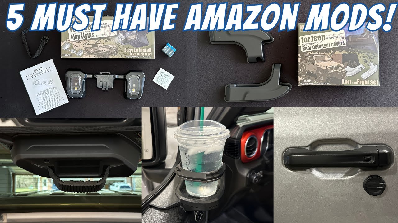 5 модификаций Amazon для улучшения вашего Jeep Wrangler JL
