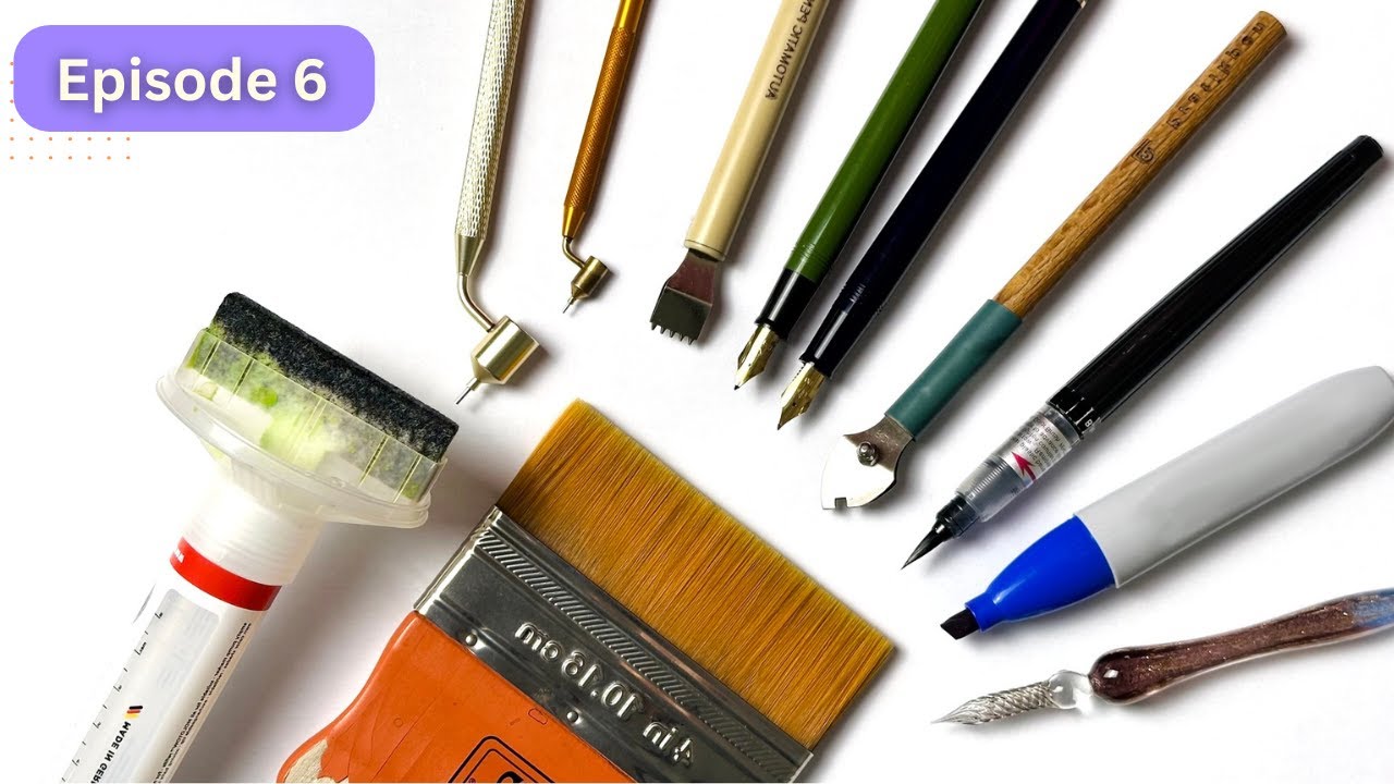 Ep.6 कॅलिग्राफी टूल्स - २  । Modern Calligraphy Tools