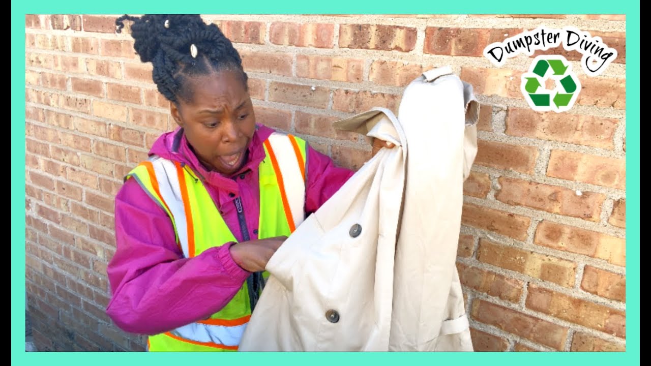 Dumpster Diving: I Can't BELIEVE what was HIDING inside that EXPENSIVE COAT POCKET!!!