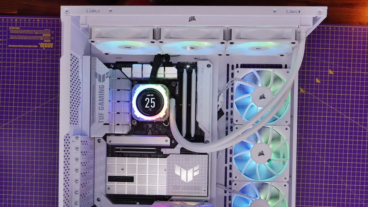 Corsair H150i Elite Capellix XT guide  - how to setup with different fans and LCD upgrade kit