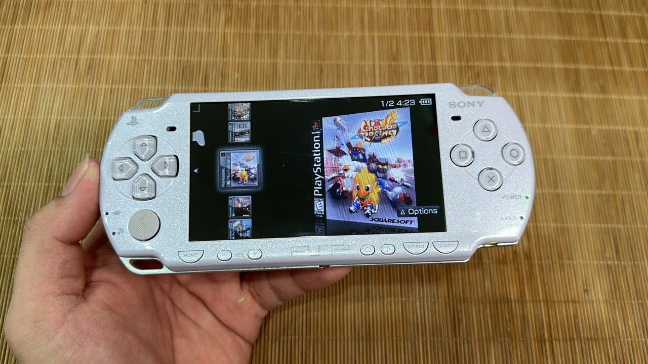 Thiết lập PSP iso & PS1 eboot trên PSP