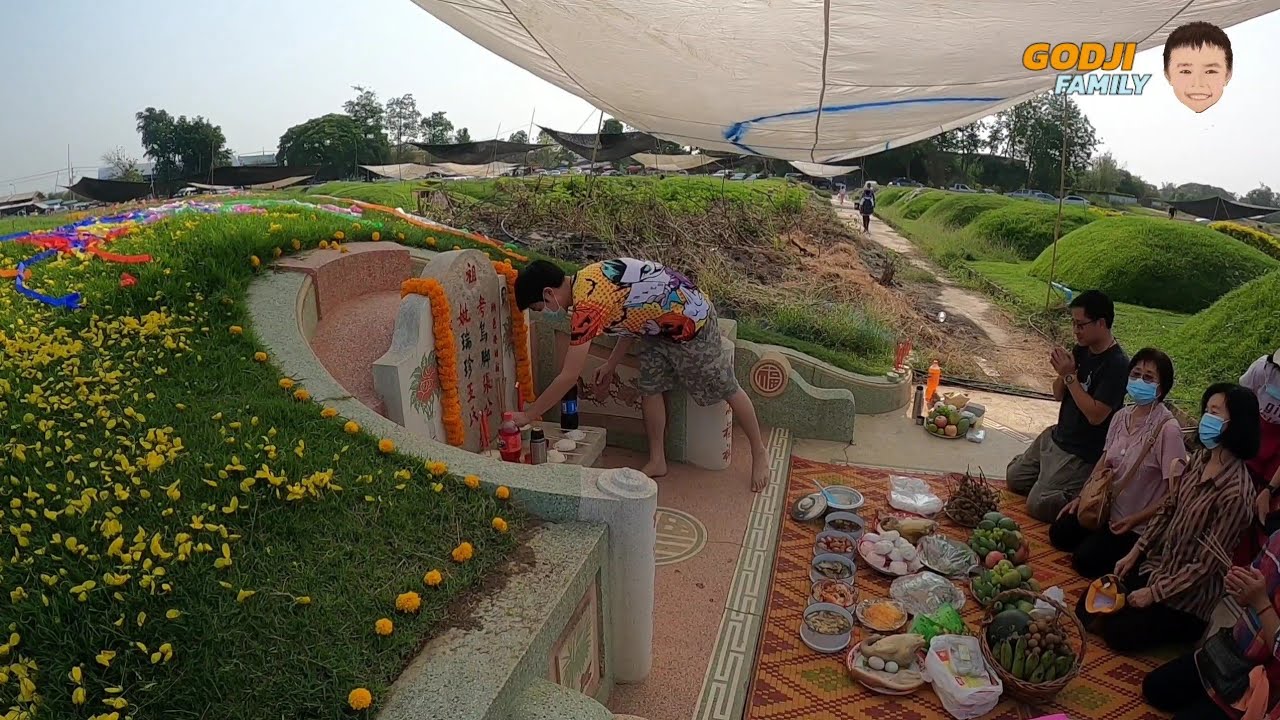 เช็งเม้ง ที่นครปฐม ปี64 》 สุสานฮ่วงกัก