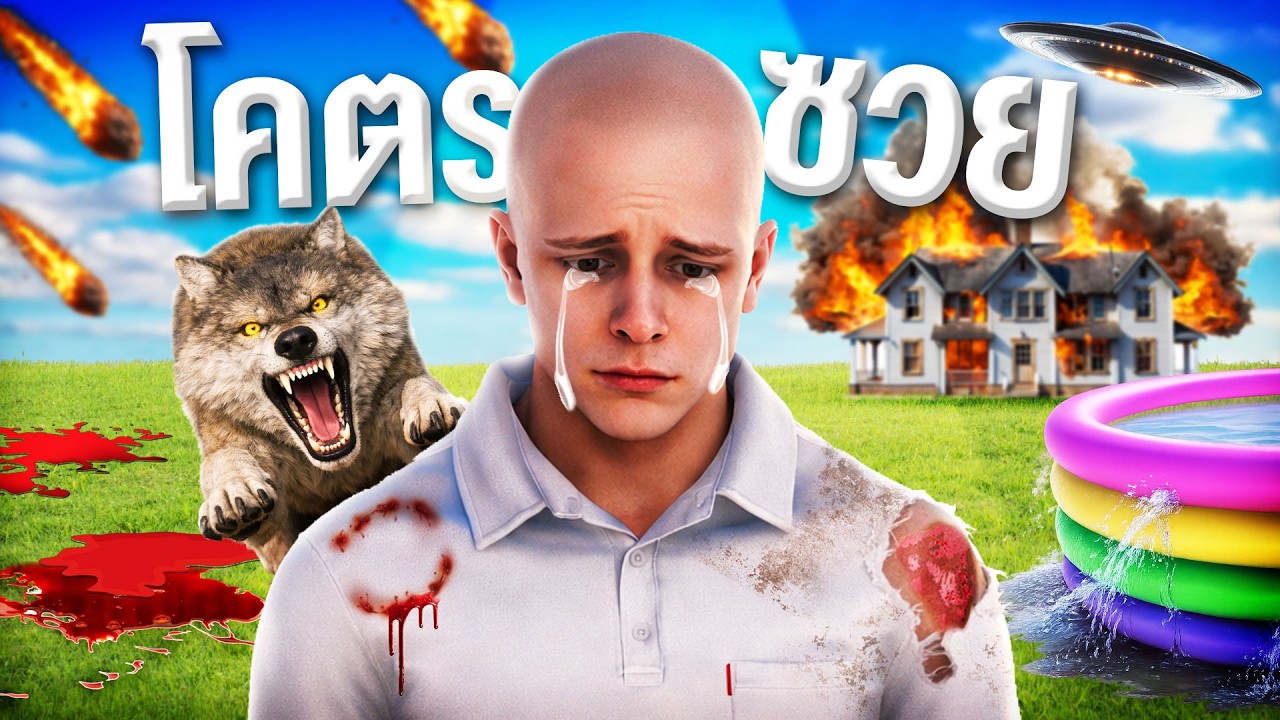 คุณมีโอกาสรอดเเค่ 0.000001% !!! | Loser Simulator
