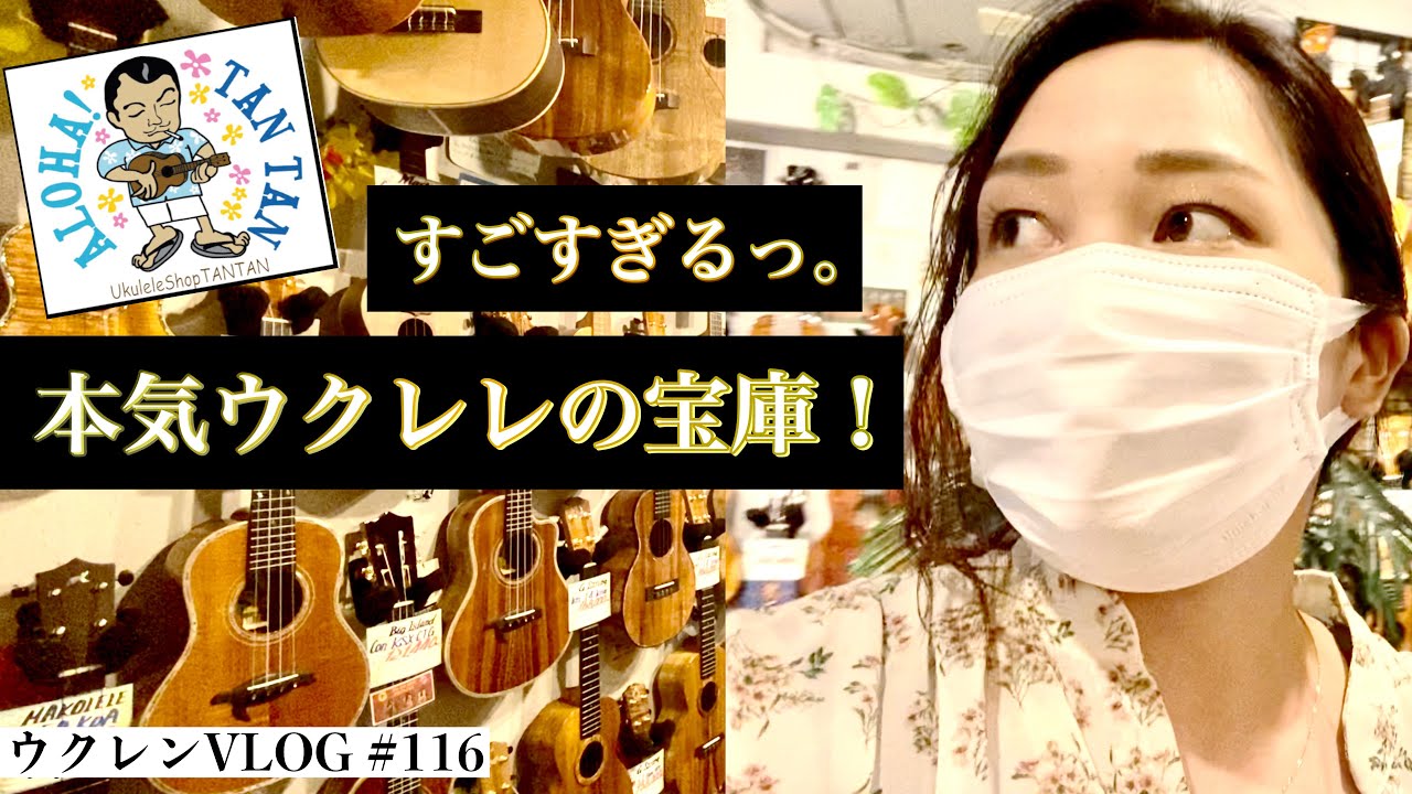 【ウクレレショップレポート】タンタン(御茶ノ水)最高に素敵なお店。