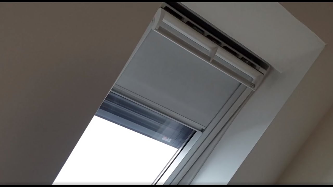 Velux Integra GGU window and shutter