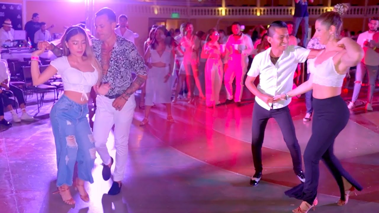 Fernando Sosa y Tatiana Bonaguro Bailando Salsa en Mexico | Campeche Salsa y Bachata Festival 2022