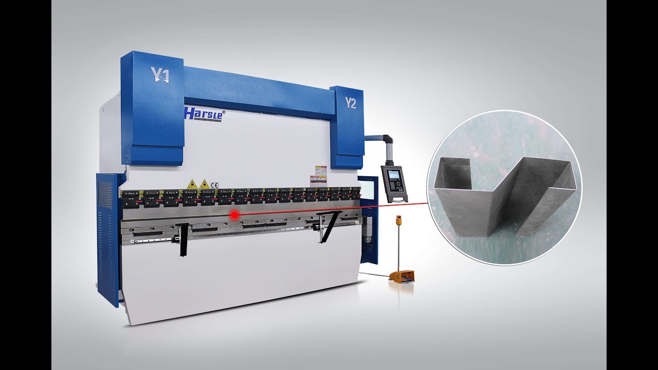 WE67K-SMART-110T3200 CNC Press brake, hydraulic bending machine for sheet metal DELEM DA52S