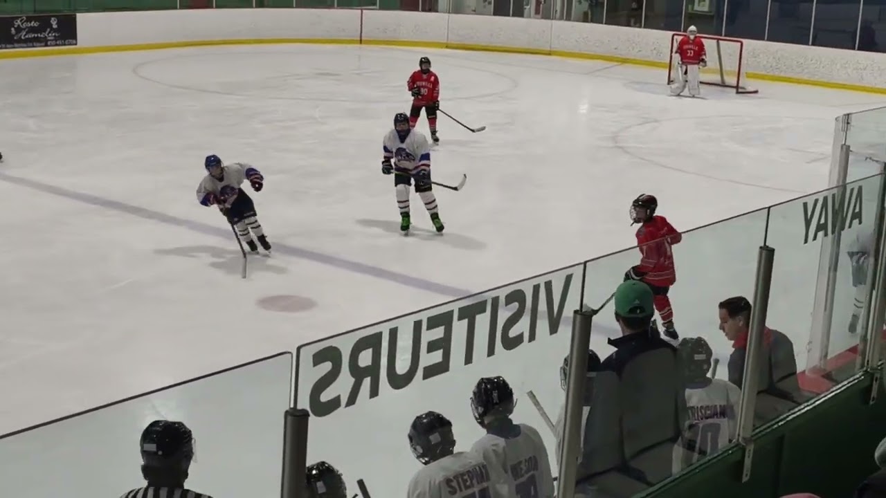 20260206 Hockey Lakeshore Jaguar M13 VS  Castors Rouville  P1