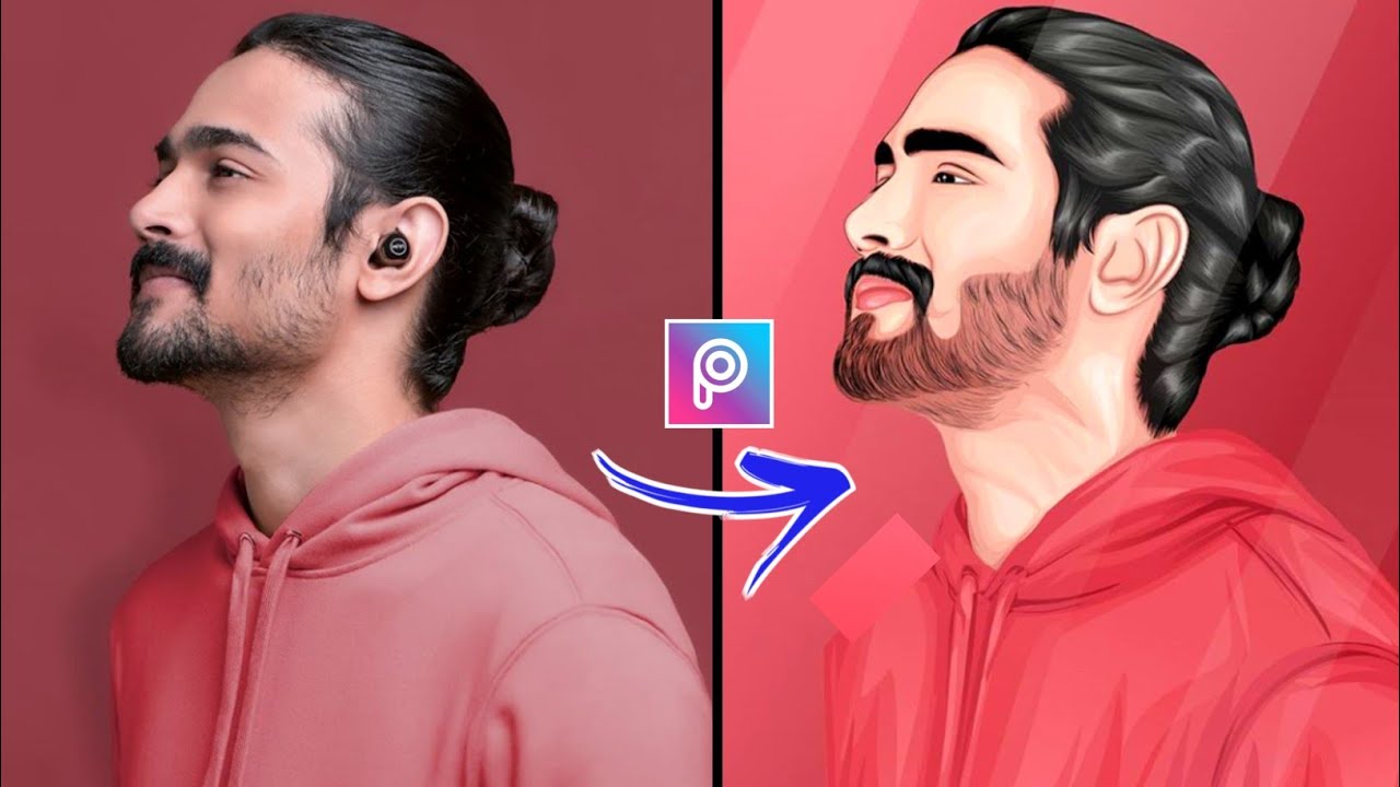 New Vector Art Cartoon Editing 2020 🔥 || PicsArt Easy vector Art Editing || PicsArt Editing