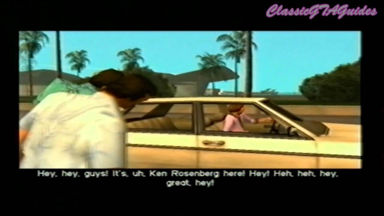 GTA: Vice City: Opening Intro & Mission 1 - In the Beginning (PS2)