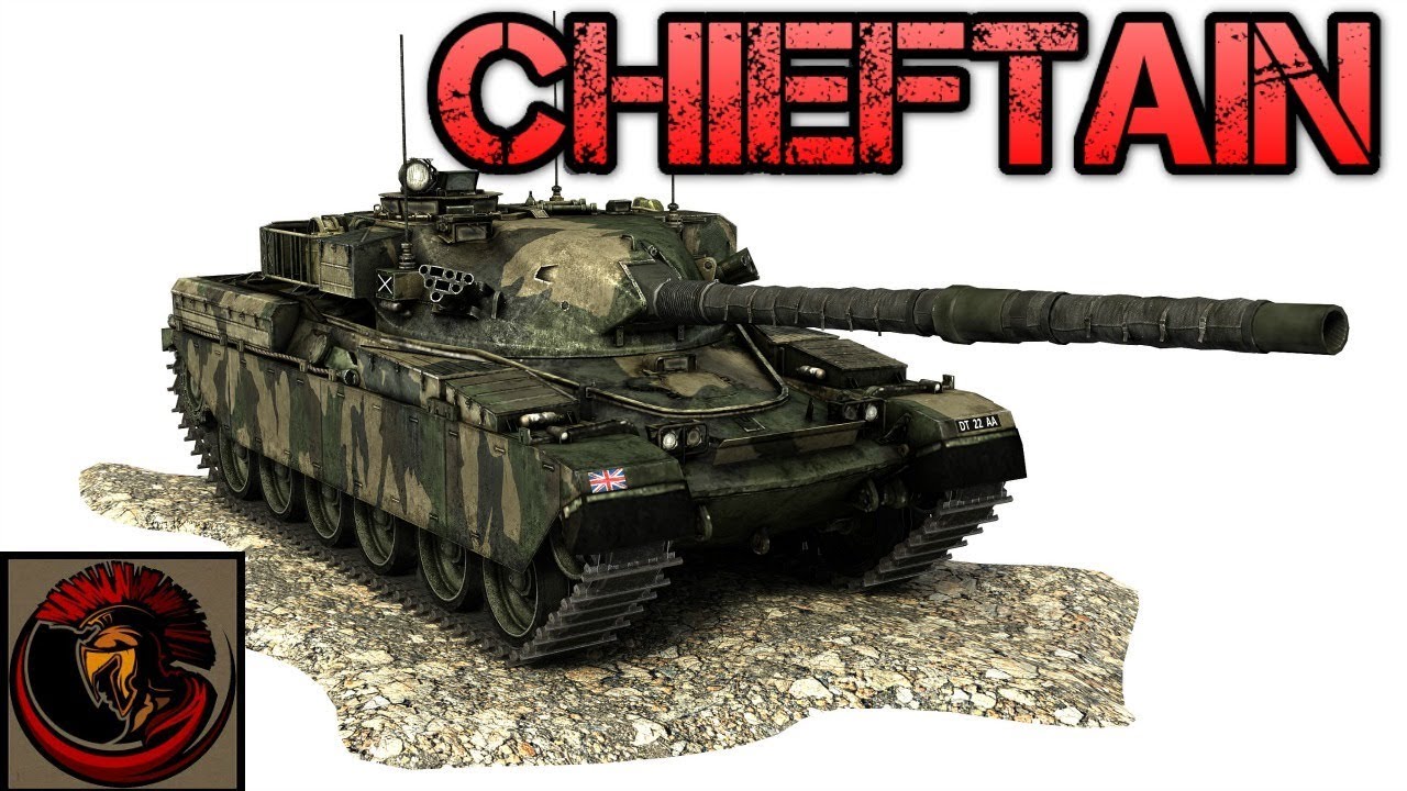 Британский основной боевой танк Chieftain FV4201 — огневая мощь 120-мм нарезного орудия