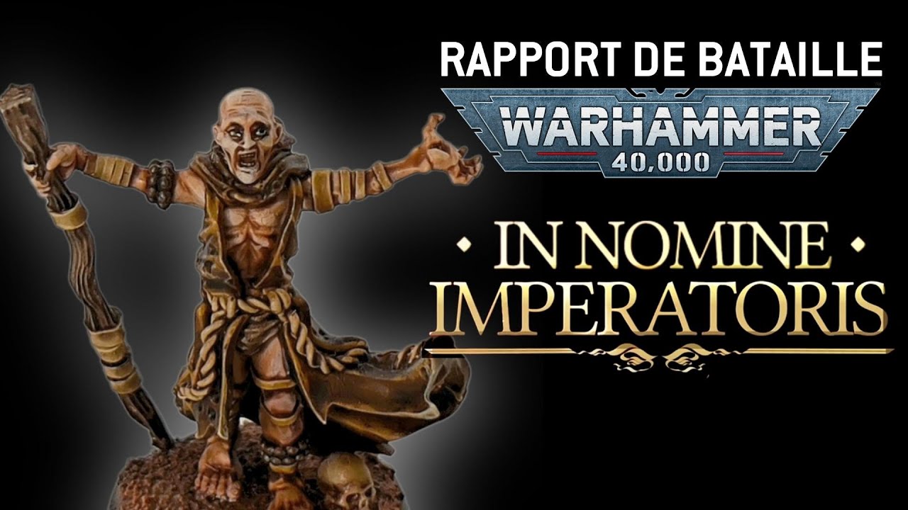 Rapport de bataille Warhammer 40K | In Nomine Imperatoris | Astra Militarum vs Zélotes