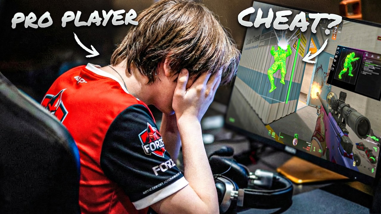 PERA, QUE ISSO?? PROPLAYER É PEGO supostamente com CHEAT em CAMPEONATO de CS2 (analisei a demo)