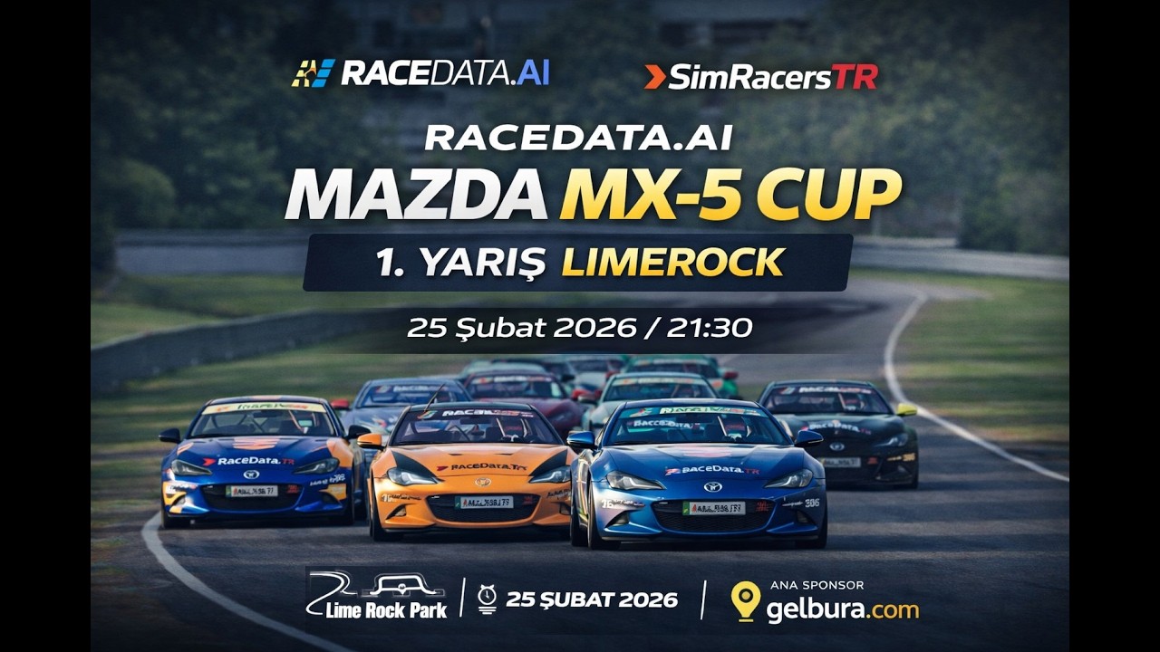 🏁 RaceData.AI Mazda MX-5 Cup Race 1 – Lime Rock