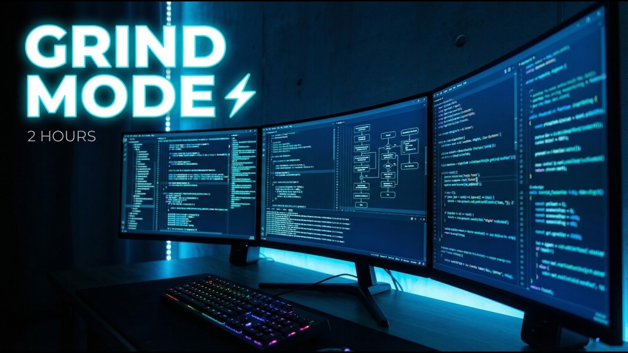 High Energy Coding Music ⚡ 2 Hours Developer Focus Mode (128 BPM, No Vocals)
