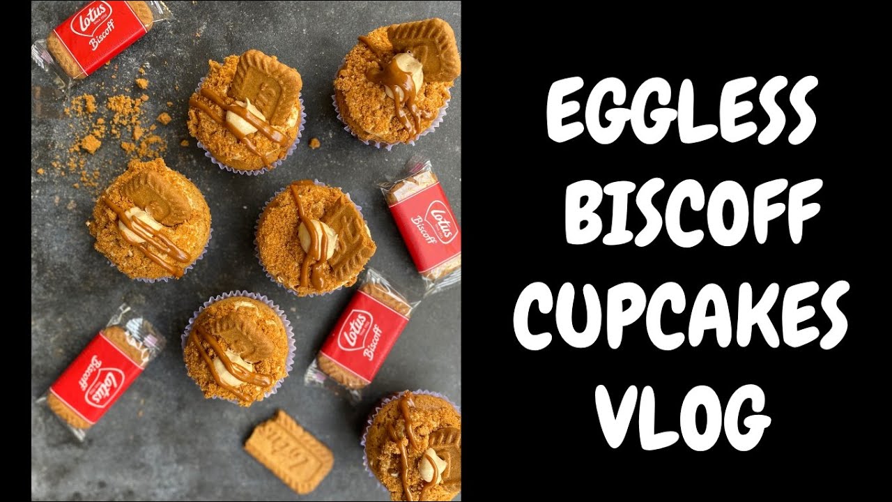 EGGLESS BISCOFF CUPCAKES