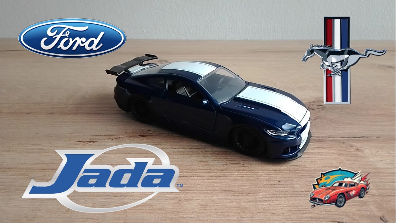 Ford Mustang GT de 2016 en escala 1/32 de jada Toys. #diecast #jada #fastandfurious #ford #mustang
