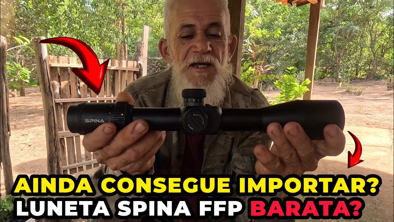 AINDA SE CONSEGUE IMPORTAR LUNETA BOA DA CHINA? LUNETA SPINA FFP