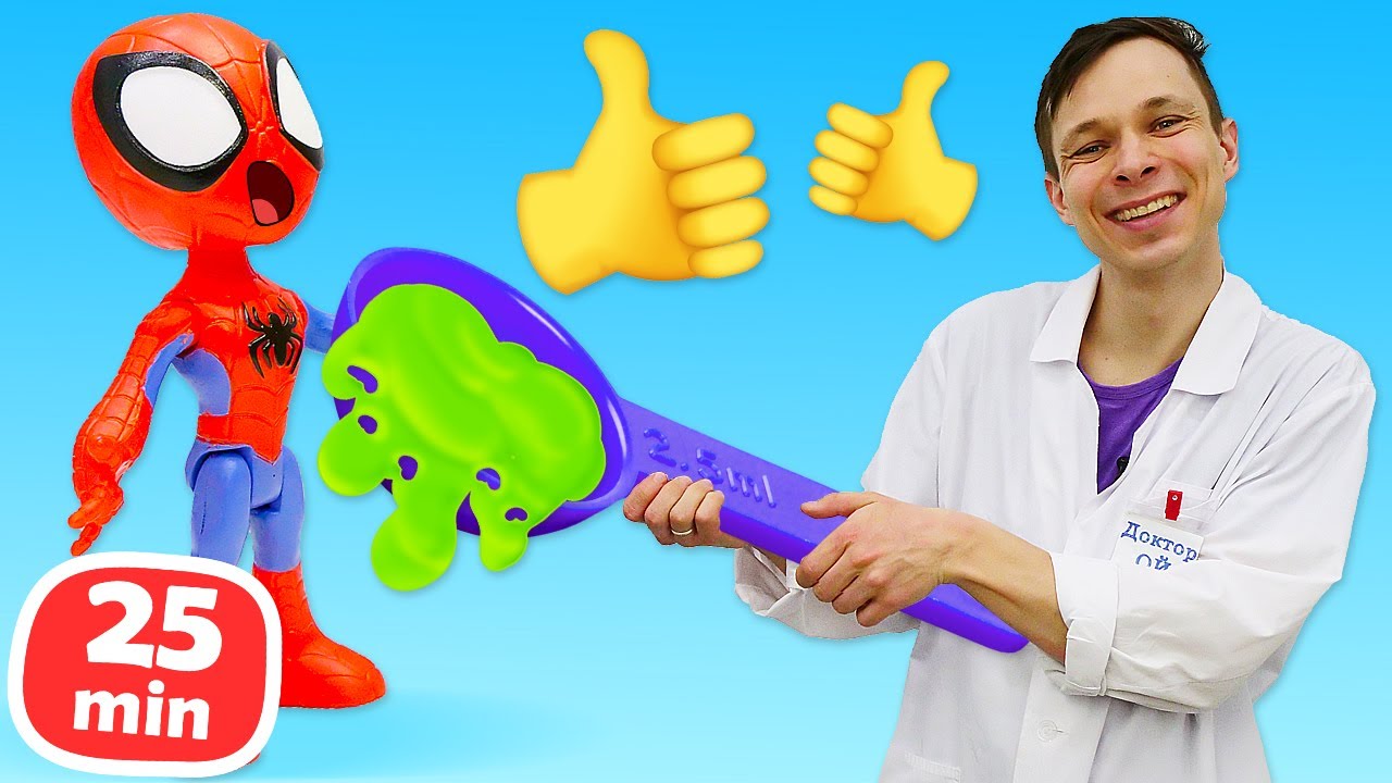 Невероятные Приключения Доктора Ой и Человека-Паука! 🌟🦸‍♂️🚑