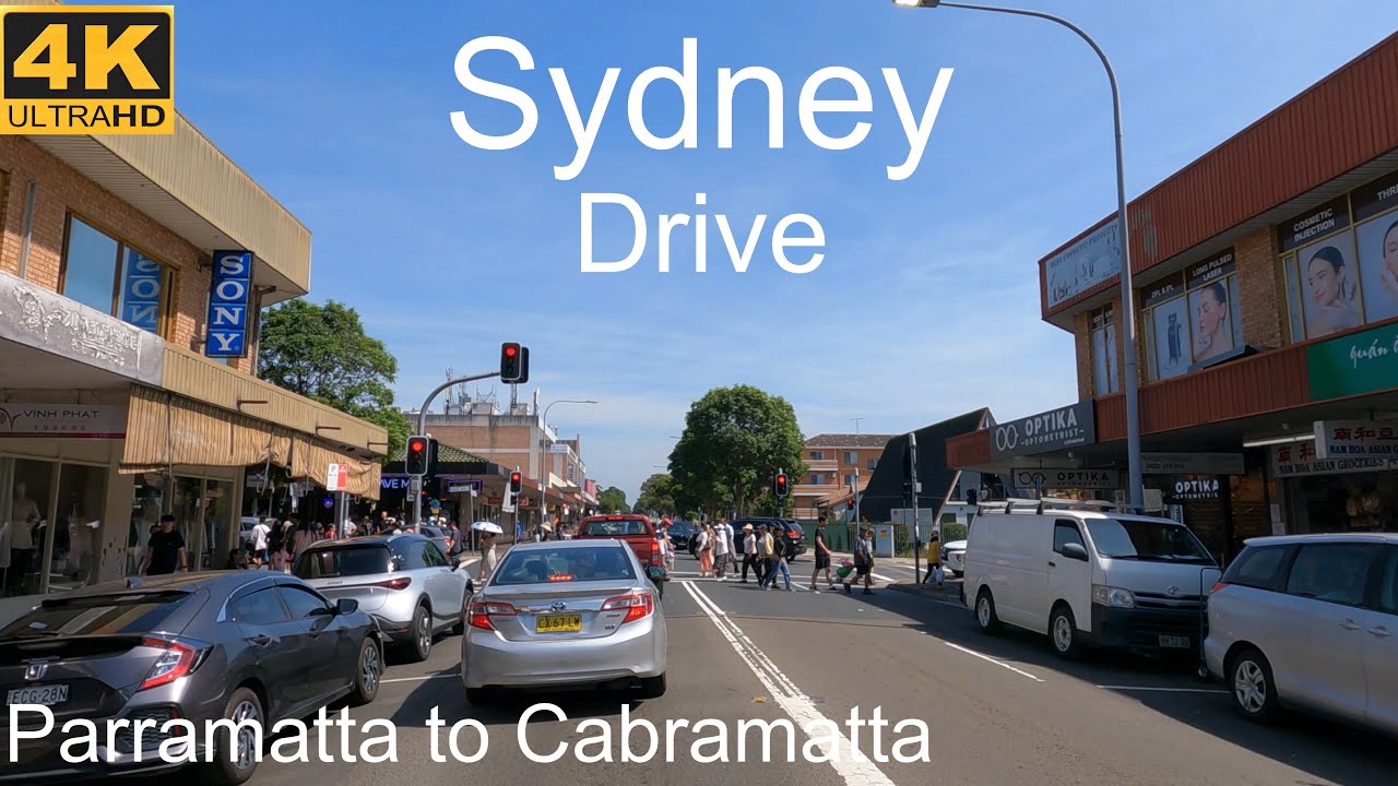 Driving Parramatta to Cabramatta | Sydney Australia