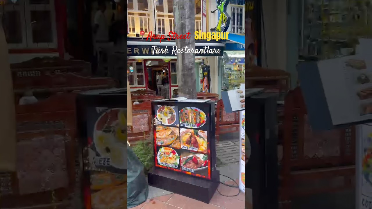 🇸🇬Singapur'un Kalbinde Bir Türk Ziyafeti! | Arap Caddesi Türk Lezzetleri 🥙