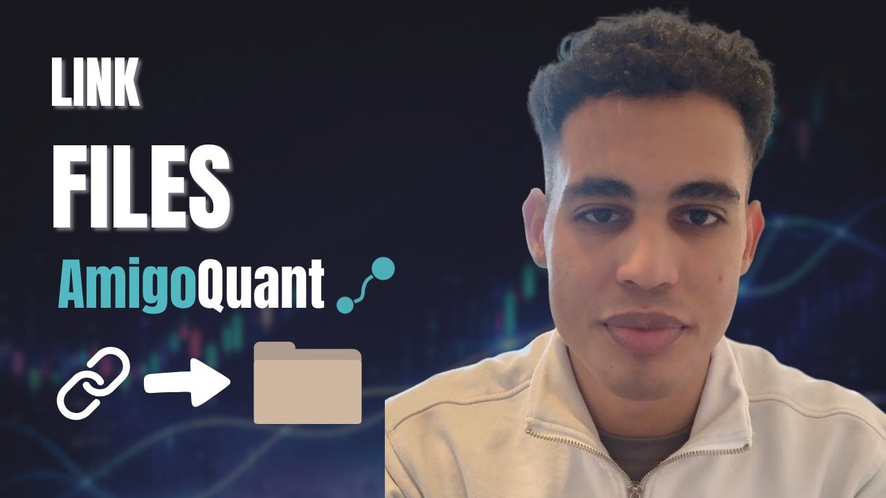 How to link files in AmigoQuant - Build trading bots without coding