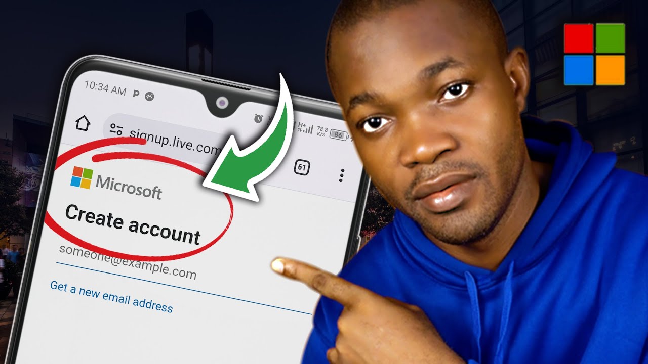 How To Create Microsoft Bing Account With Your Phone - FAST & EASY Method!!