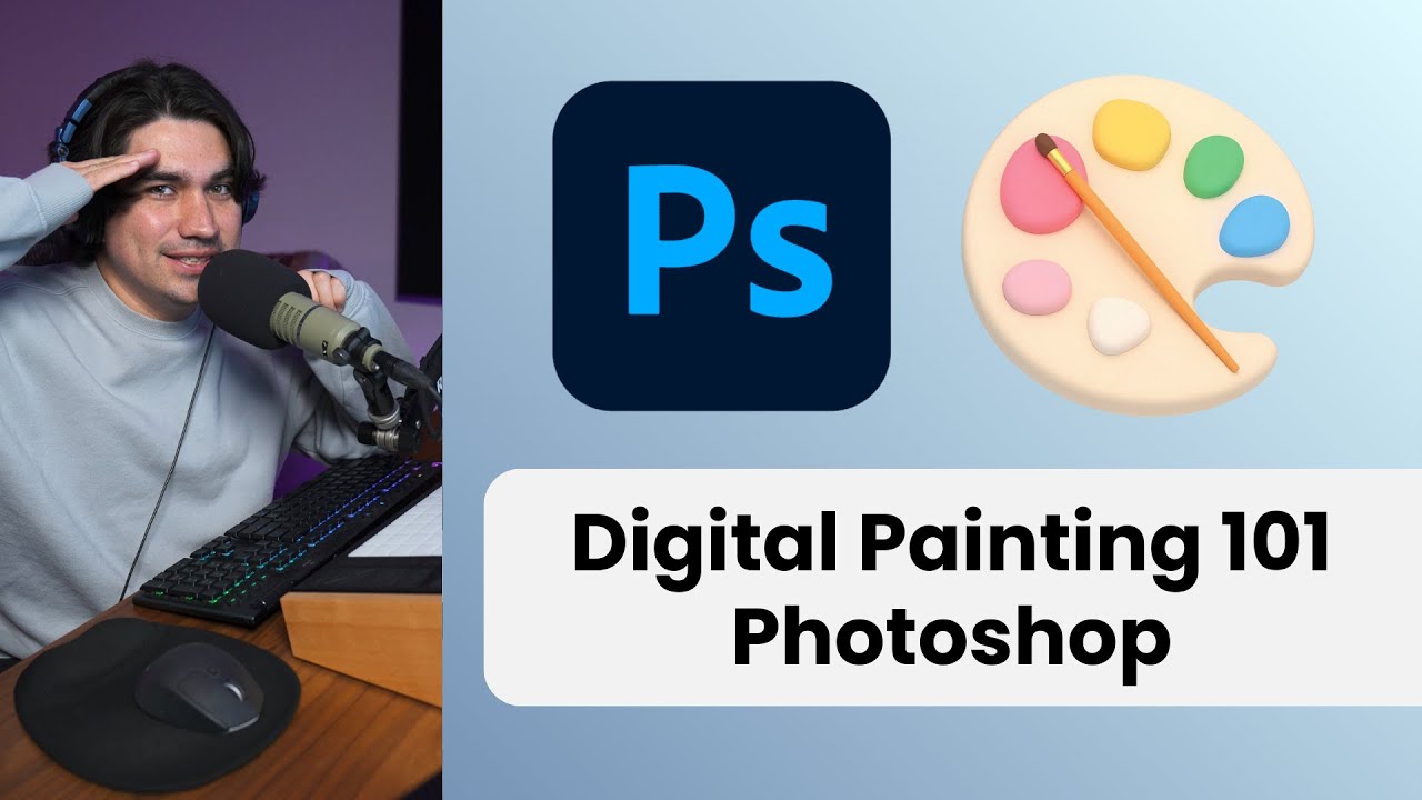 How to 3D Sphere in Photoshop | Digital Painting 101 for Beginners