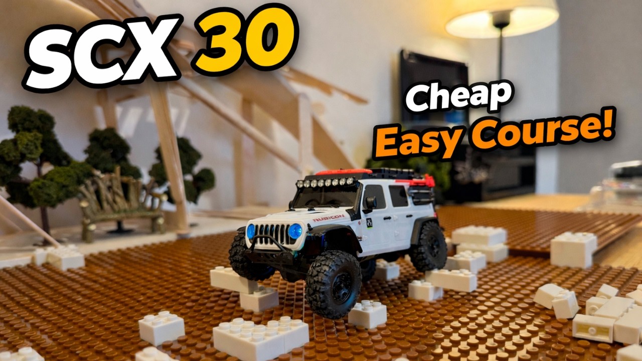 Axial SCX30 Cheap Easy Crawler Course
