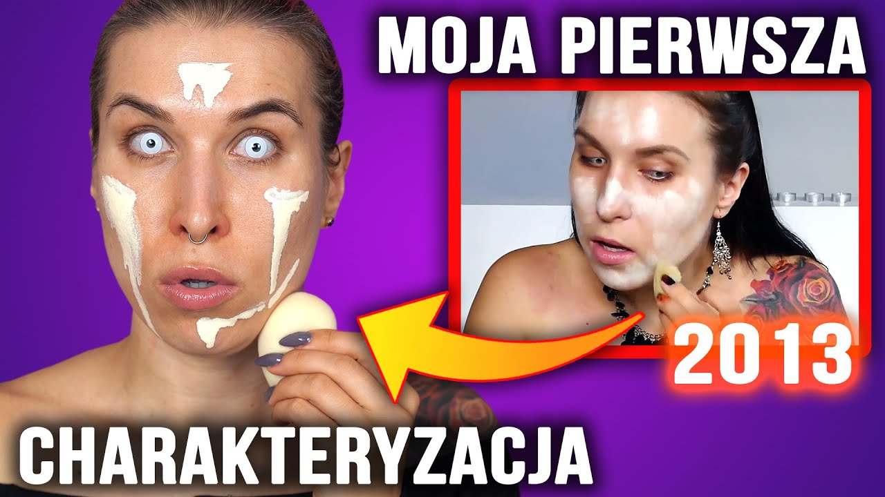 ♦ Odtwarzam mój pierwszy tutorial na Halloween! Makijaż wampir ♦ Agnieszka Grzelak Beauty