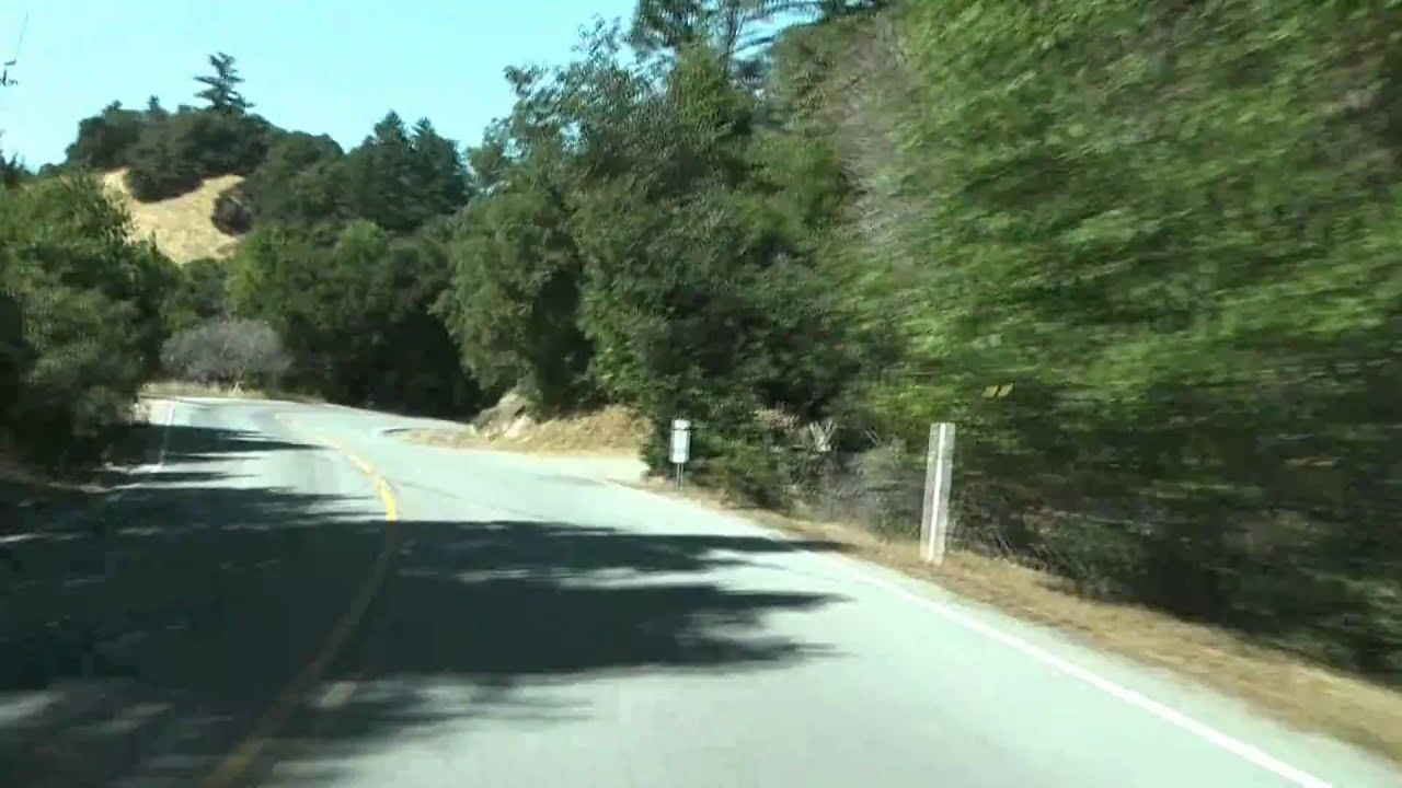 Time Lapse Drive 26: Skyline Boulevard (CA-35) & CA-92