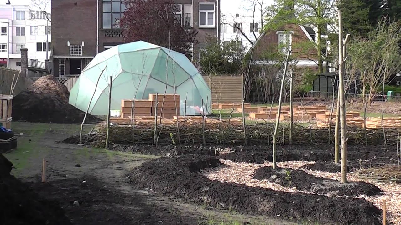 (HD) Moestuinman Permacultuur Rotterdam