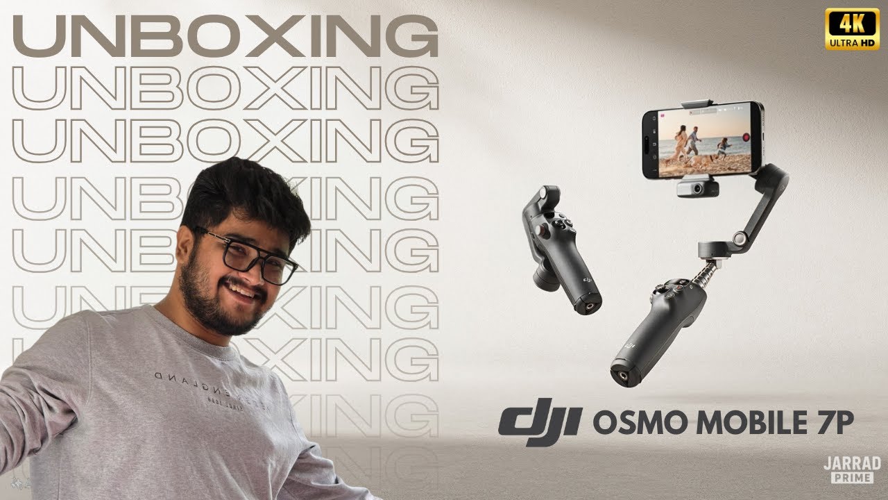 DJI Osmo Mobile 7P Unboxing & First Look – Is This the BEST Gimbal Yet? 🤯📱
